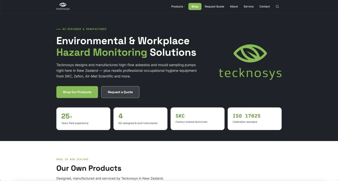 Tecknosys Ltd — new website